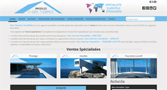 Desktop Screenshot of hors-normes-immobilier.com